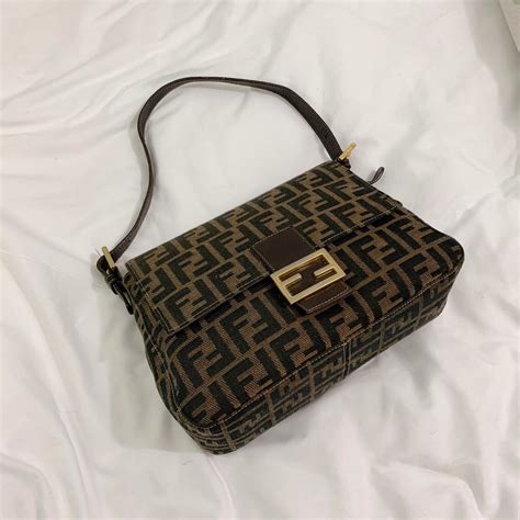 fendi tote bag vintage|genuine Fendi baguette.